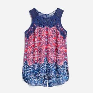 Daniel Rainn Angelyne Button Back Detail Top